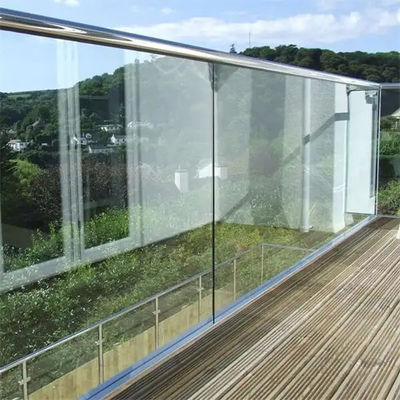 Anodizing Architectural Aluminium Profiles For Glass Railing Terrace Balustrade